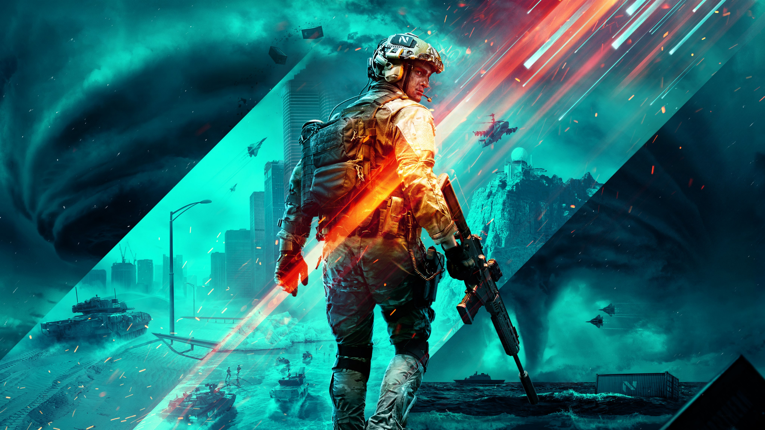 Обои battlefield 2042, xbox one, electronic arts, кости, шутер WQHD ...
