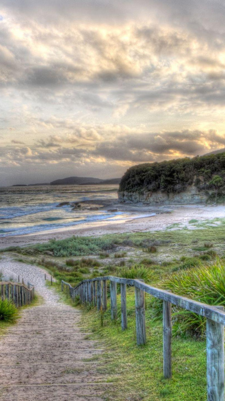 Обои Уэльс, пляж, побережье, море, берег в разрешении 750x1334