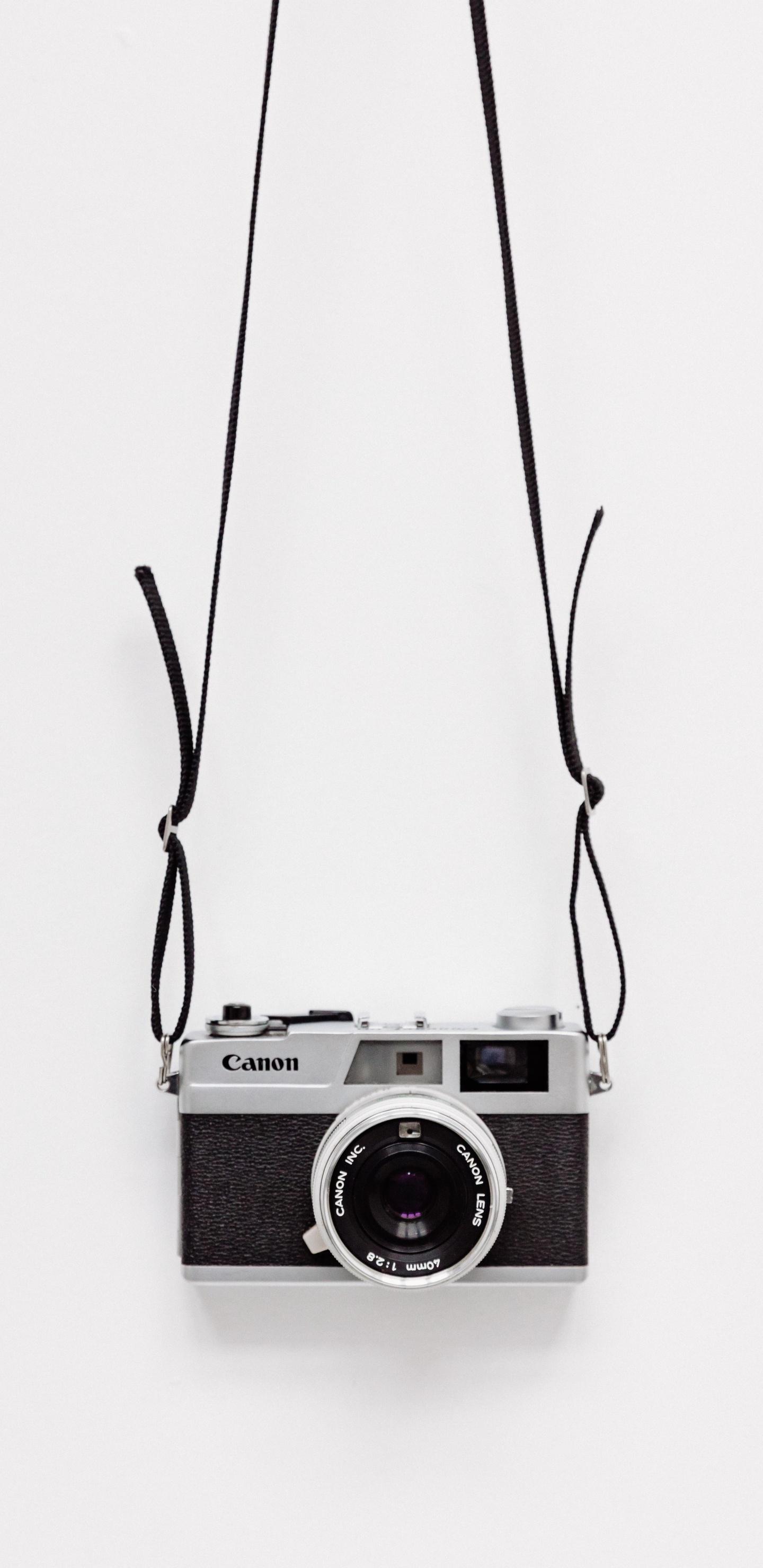 Обои камера, цифровые зеркальные, модный аксессуар, мешок, дамская сумочка в разрешении 1440x2960