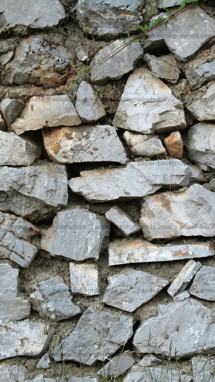 Обои каменная стена, текстура, бумага, стена, картон в разрешении 750x1334