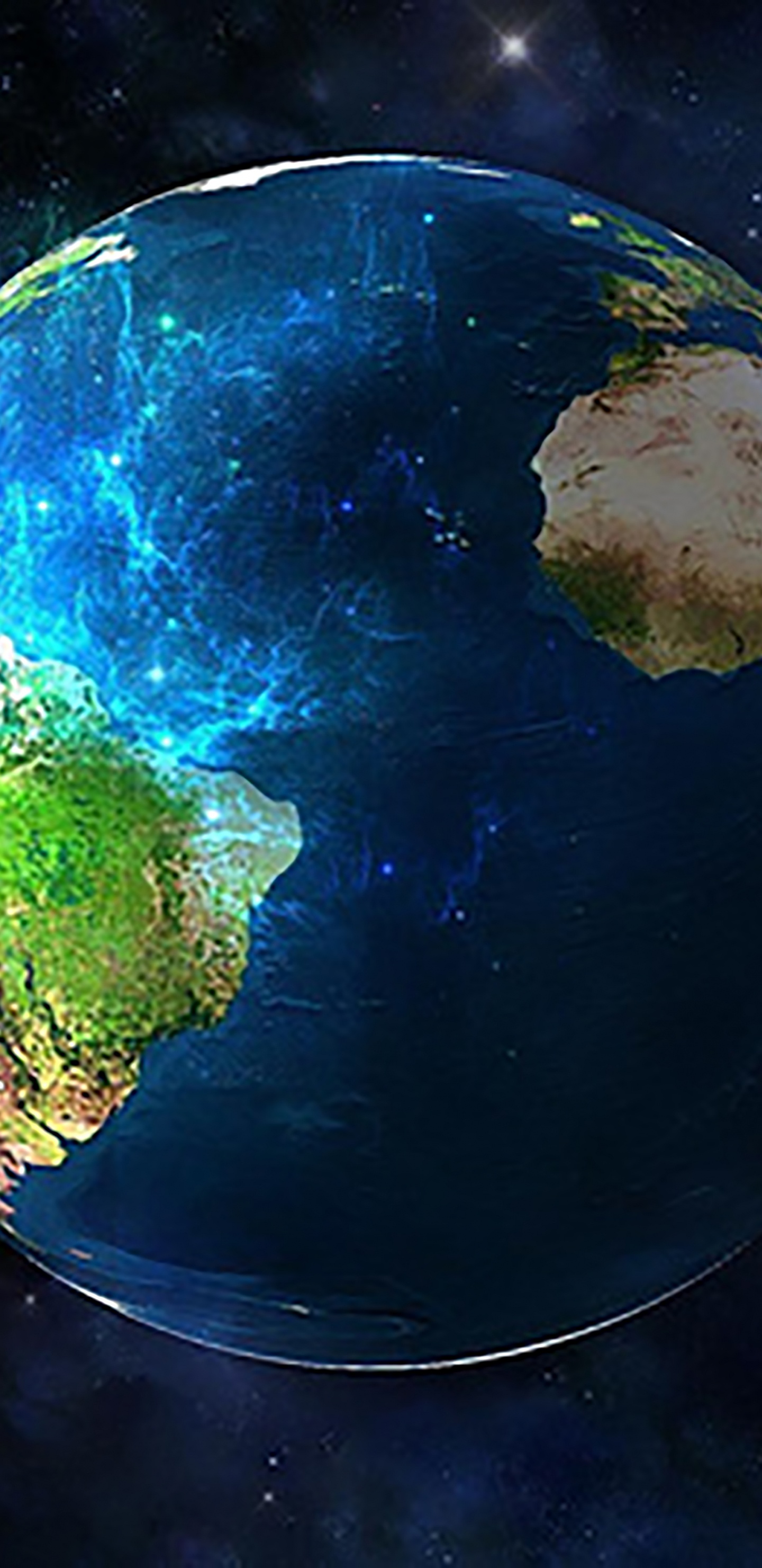 Обои земля, планета, астрономический объект, космическое пространство, мир в разрешении 1440x2960