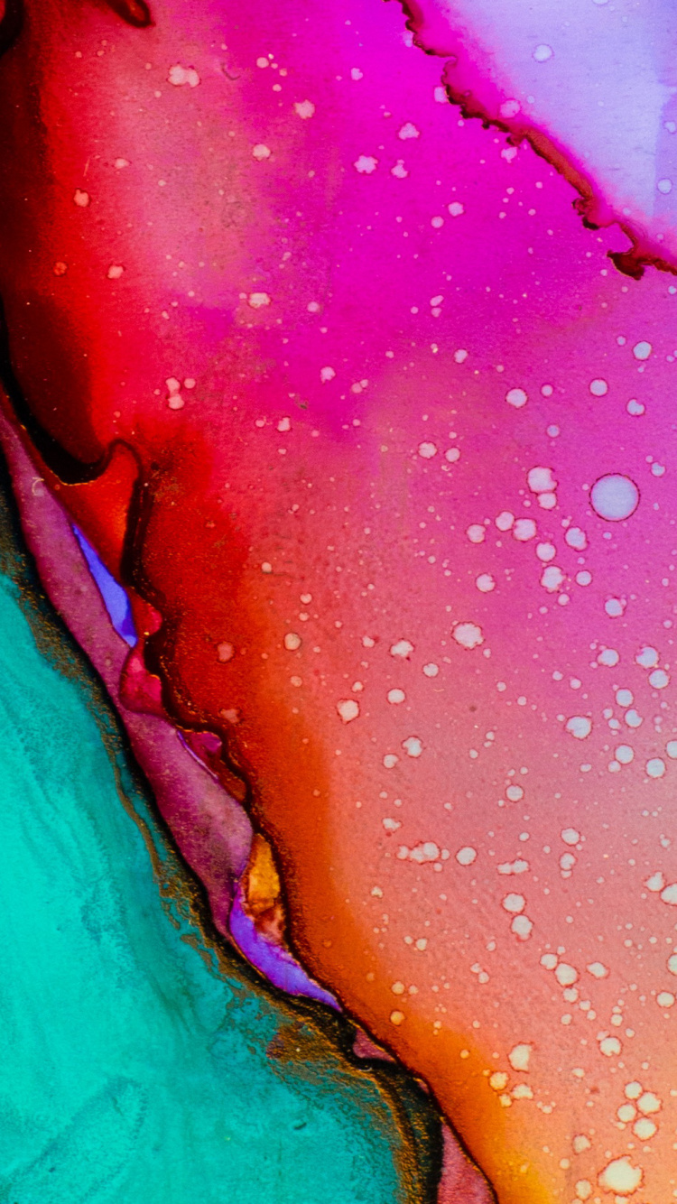 Обои акварель абстрактный, акварельная живопись, абстрактное искусство, живопись, арт в разрешении 750x1334