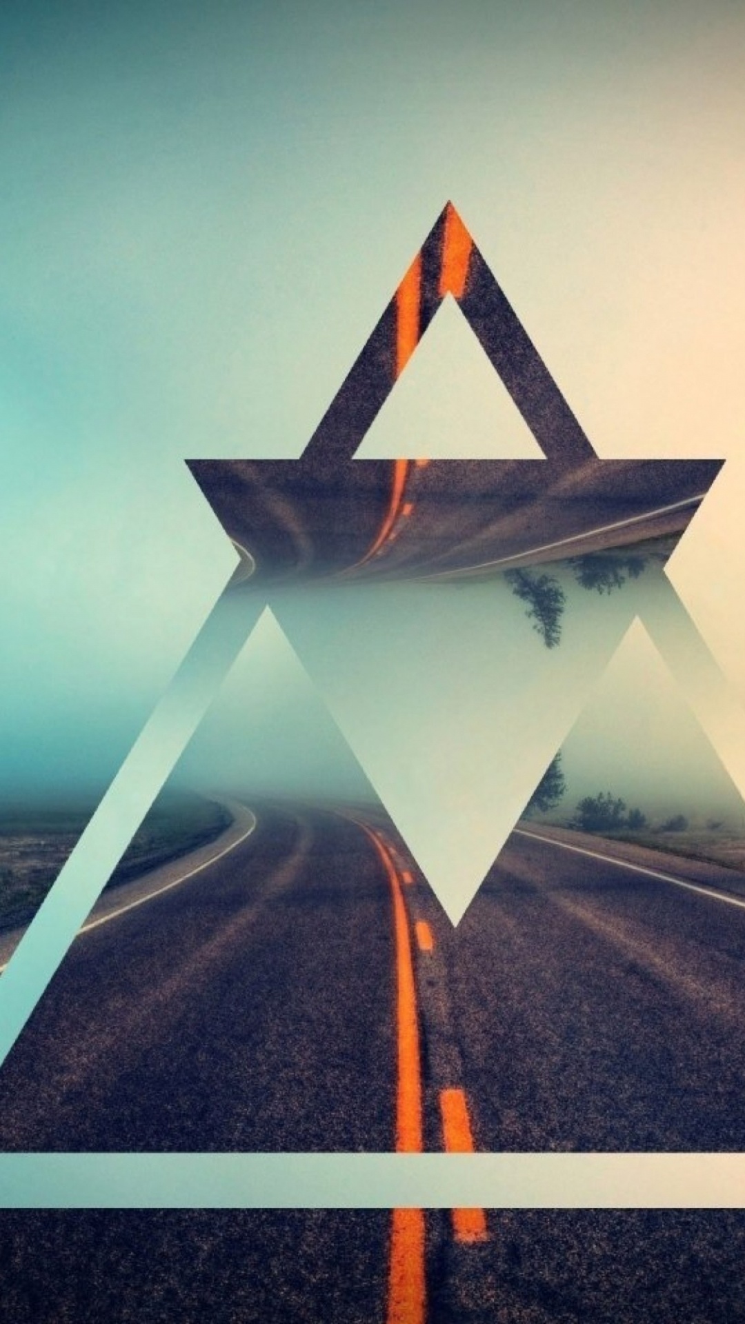 Обои треугольник, архитектура, Apple Музыка, Робин Шульц обман, ремикс в разрешении 1080x1920