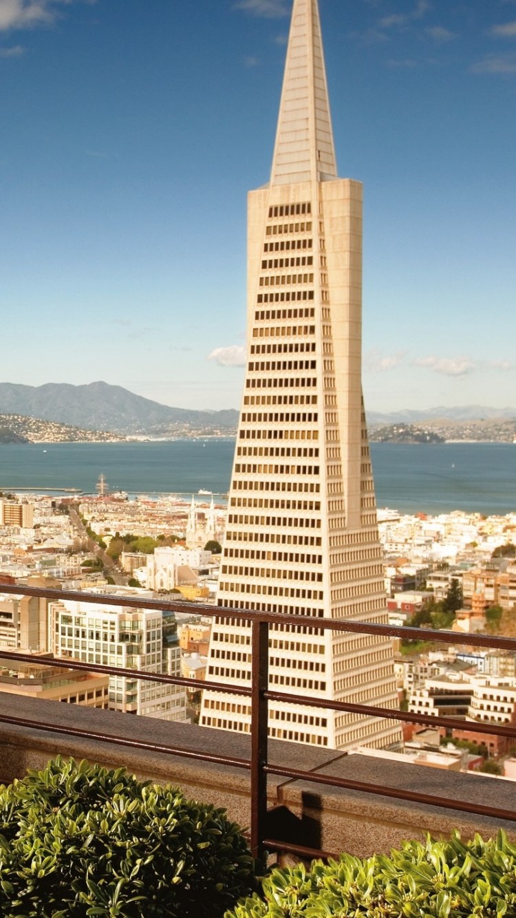 Обои ориентир, свойство, небоскреб, город, недвижимость в разрешении 750x1334