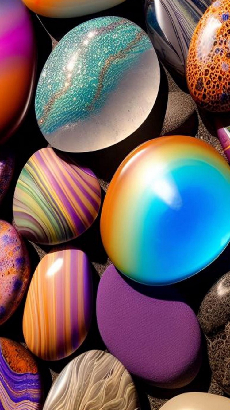 Обои пасхальное яйцо, ютуб, ютуб дети, красочность, свет в разрешении 750x1334