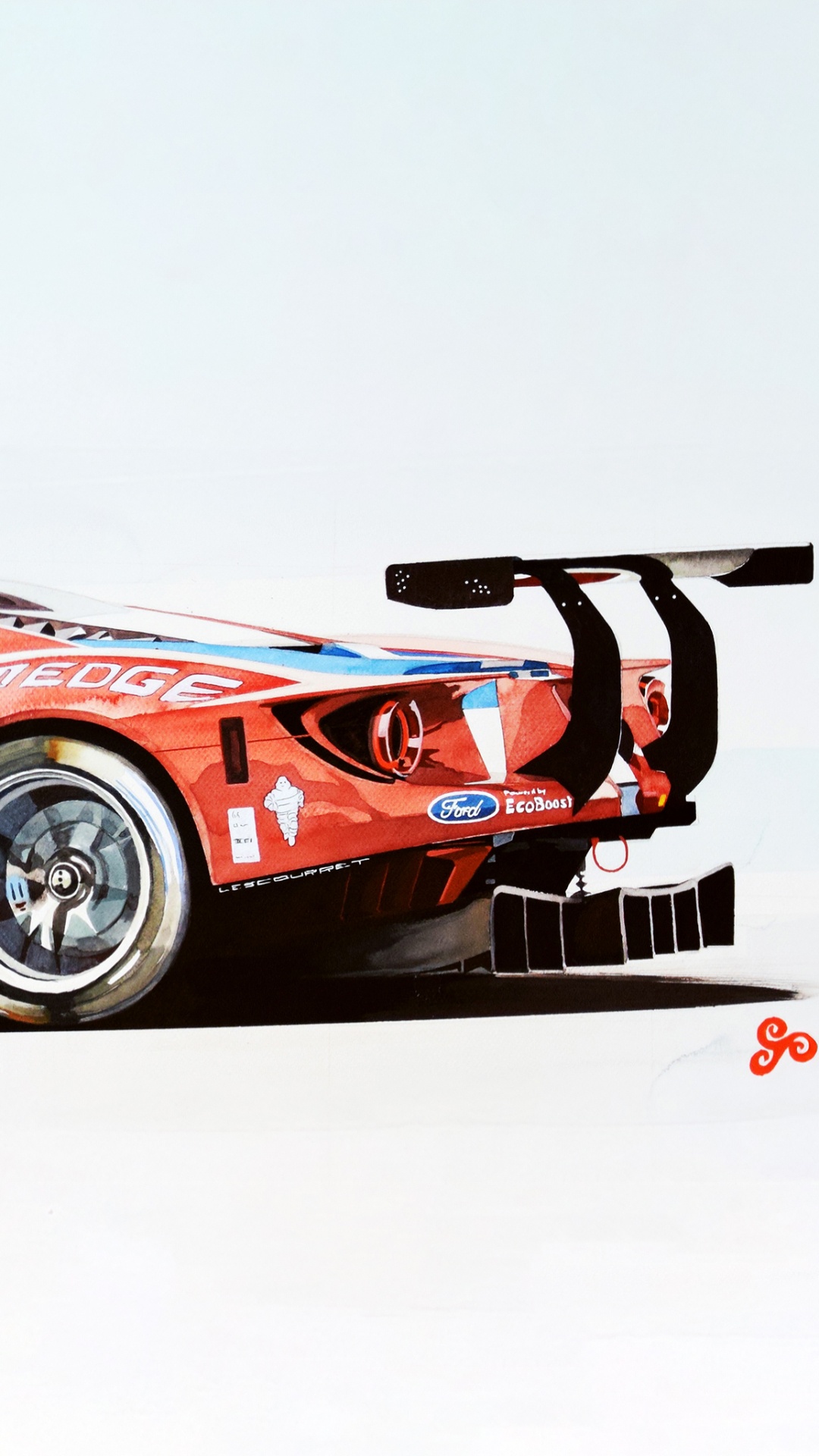 Обои ford gt, ford, Форд Мустанг, авто, спорткар в разрешении 1080x1920