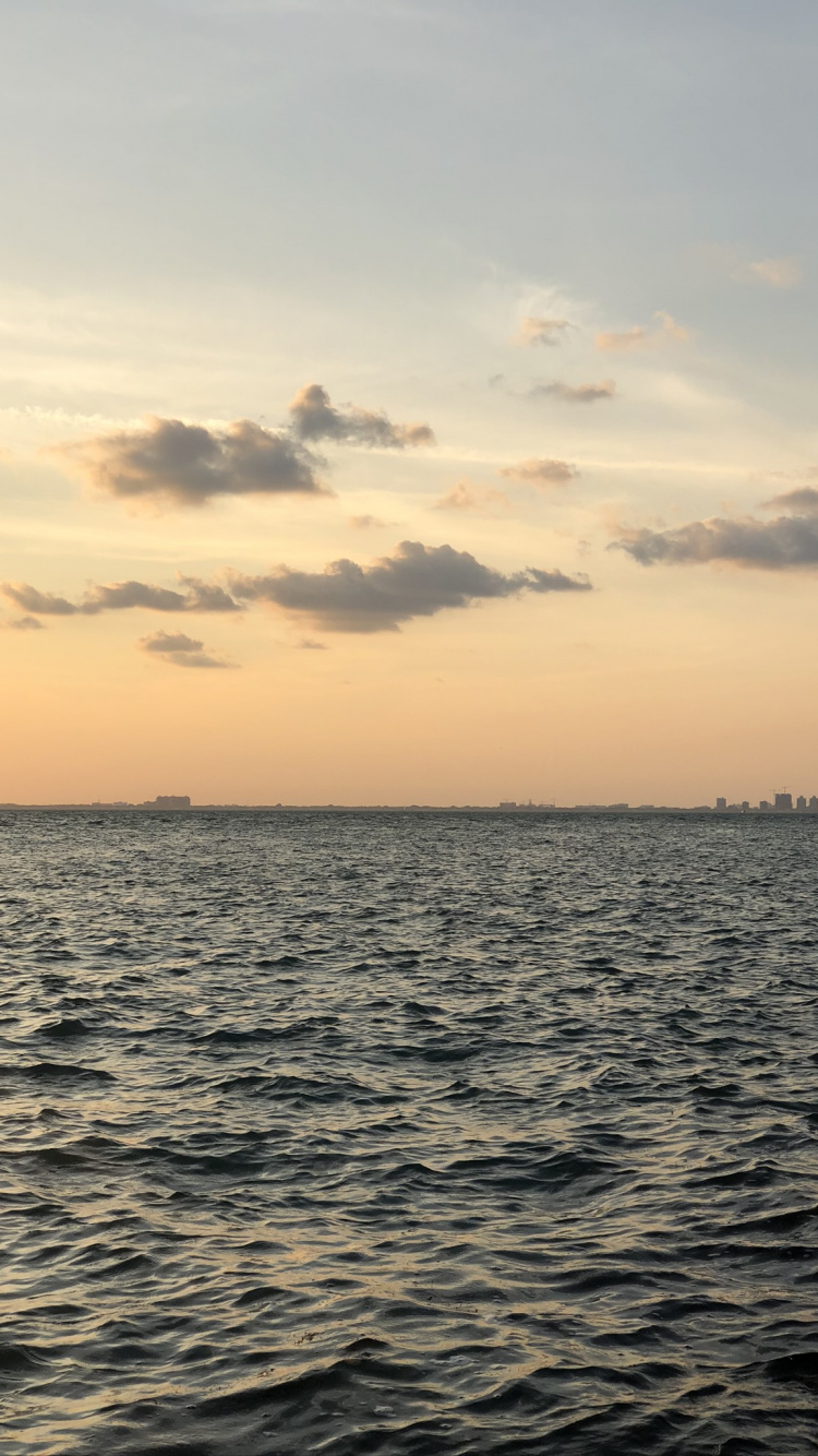 Обои море, вода, жидкость, жидкий, гидроресурсы в разрешении 750x1334