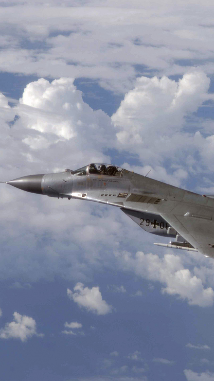 Обои самолеты, самолет, военный самолет, воздушные силы, реактивный самолет в разрешении 750x1334
