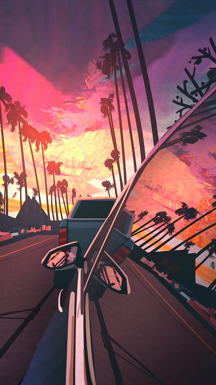 Обои арт, друза, иллюстрация, концепт арт, хиппи триппи в разрешении 720x1280