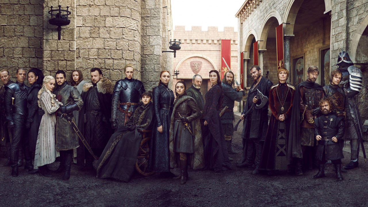 Обои история, Джон Сноу, Игра Престолов - 8 сезон, Кит Харингтон, телеканал HBO в разрешении 1280x720