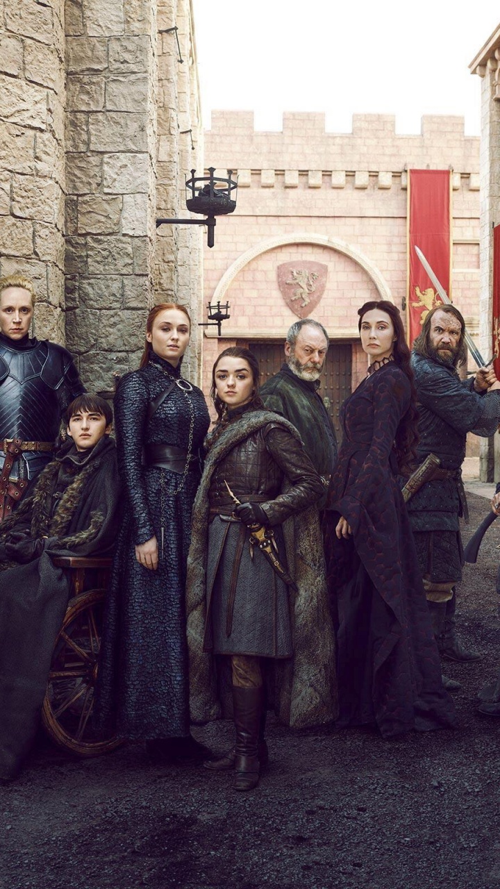 Обои история, Джон Сноу, Игра Престолов - 8 сезон, Кит Харингтон, телеканал HBO в разрешении 720x1280