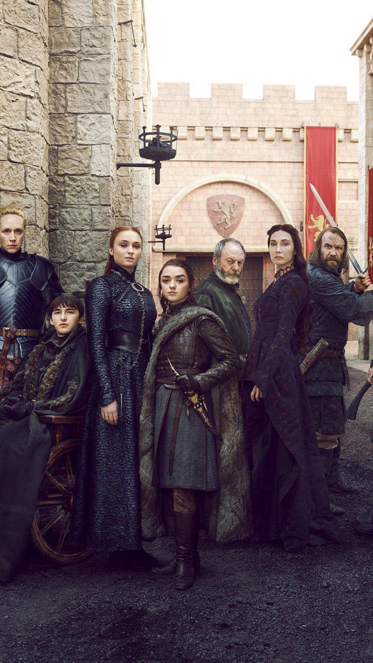 Обои история, Джон Сноу, Игра Престолов - 8 сезон, Кит Харингтон, телеканал HBO в разрешении 750x1334