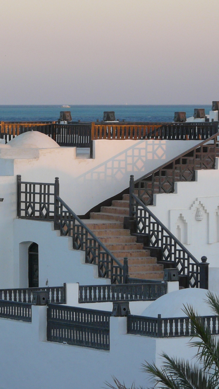 Обои Хургада, прибежище, свойство, здание, фасад в разрешении 750x1334