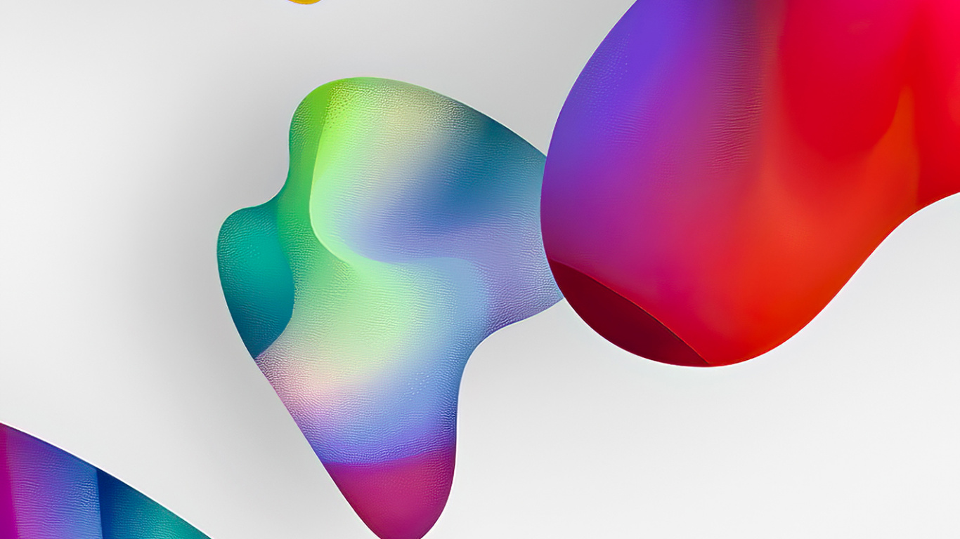 Обои лепесток, красочность, свет, арт, узор в разрешении 1366x768