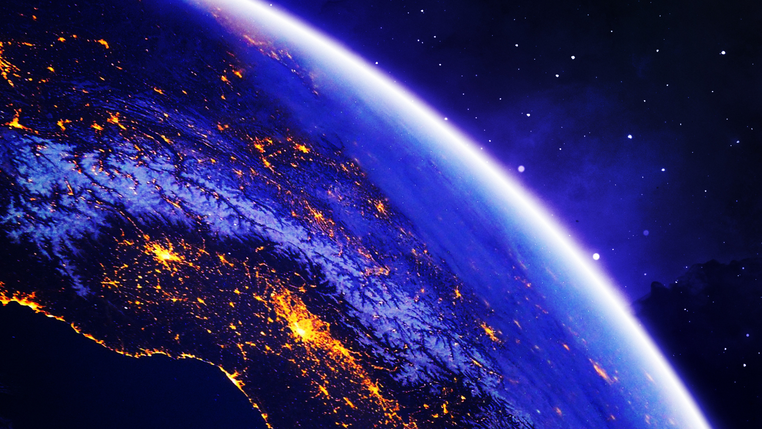 Обои атмосфера, земля, висгун - социальная сеть, планета, природа в разрешении 2560x1440