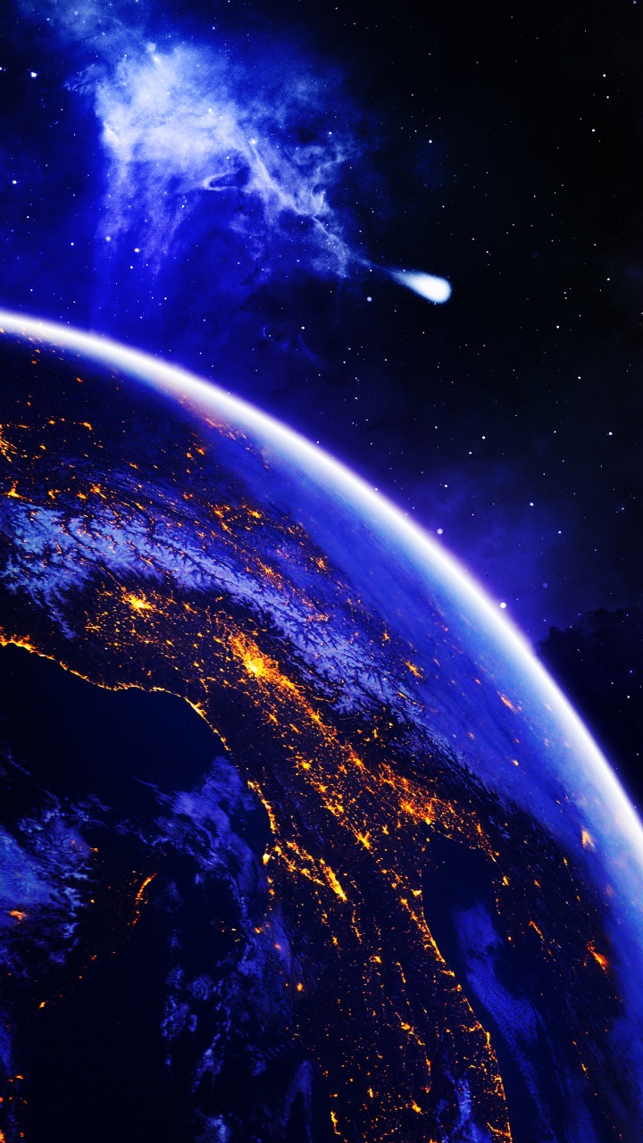 Обои атмосфера, земля, висгун - социальная сеть, планета, природа в разрешении 720x1280