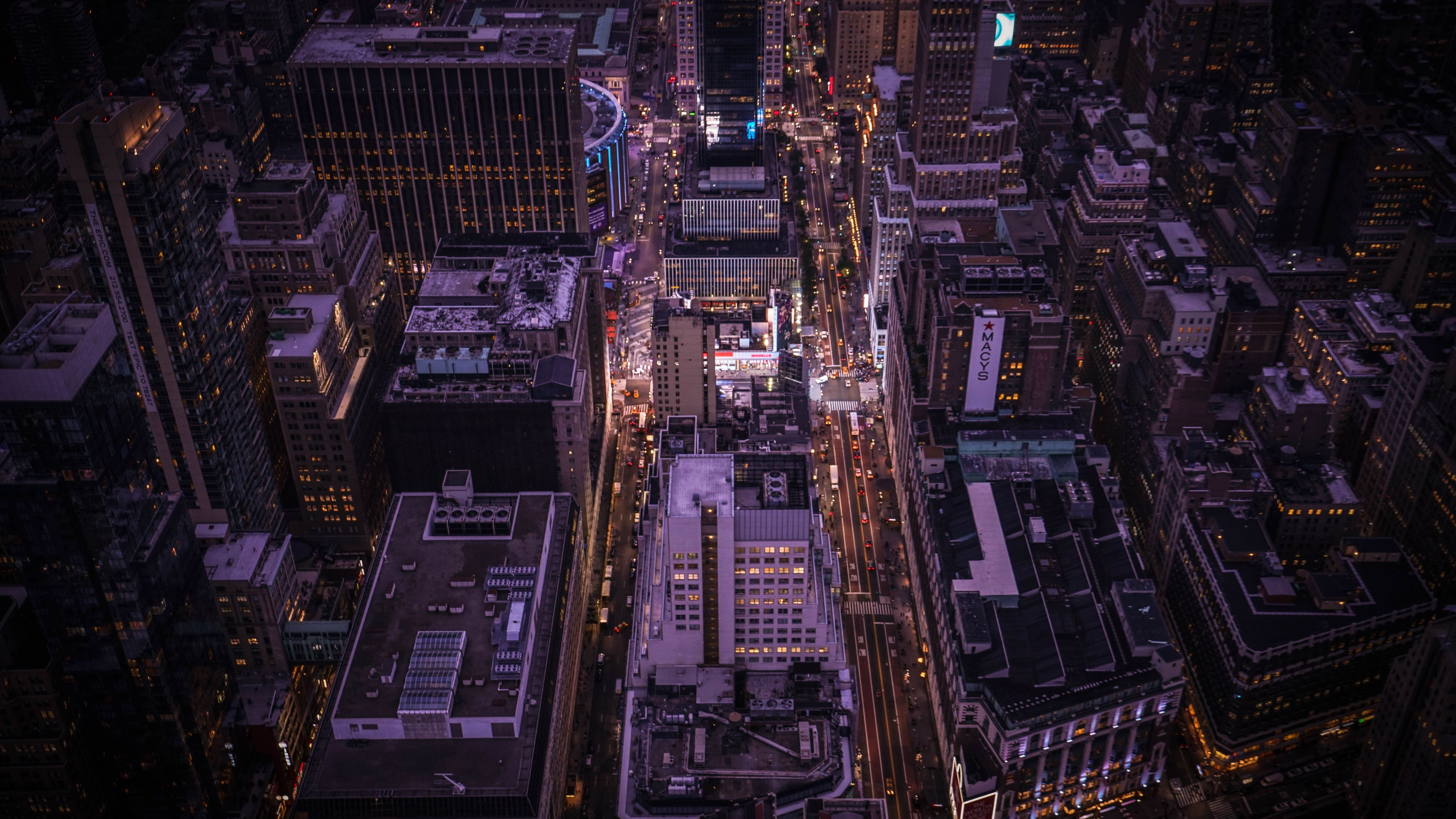 Обои Нью-Йорк, Эмпайр Стейт Билдинг, Крайслер-Билдинг, здание, Прага в разрешении 2560x1440