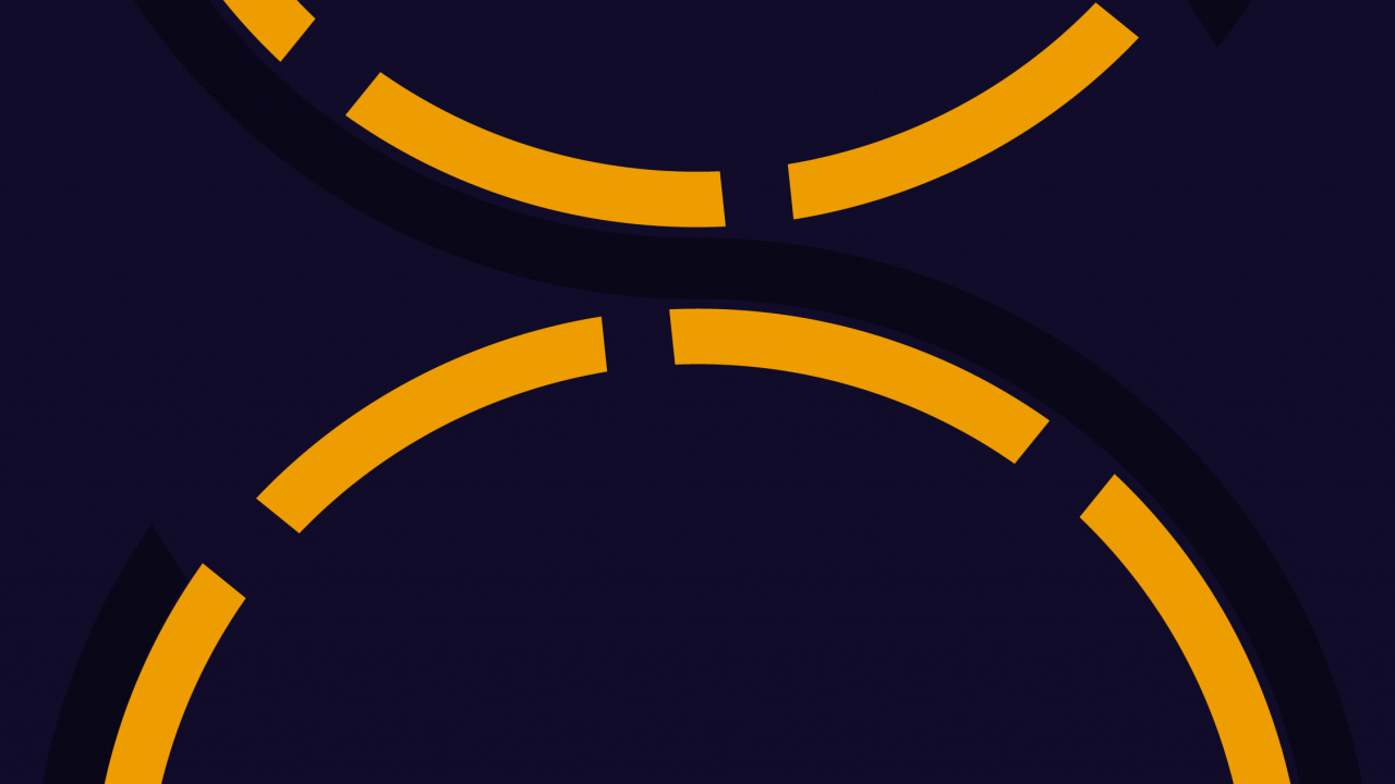 Обои круг, асфальт, электрик, символ, симметрия в разрешении 1280x720