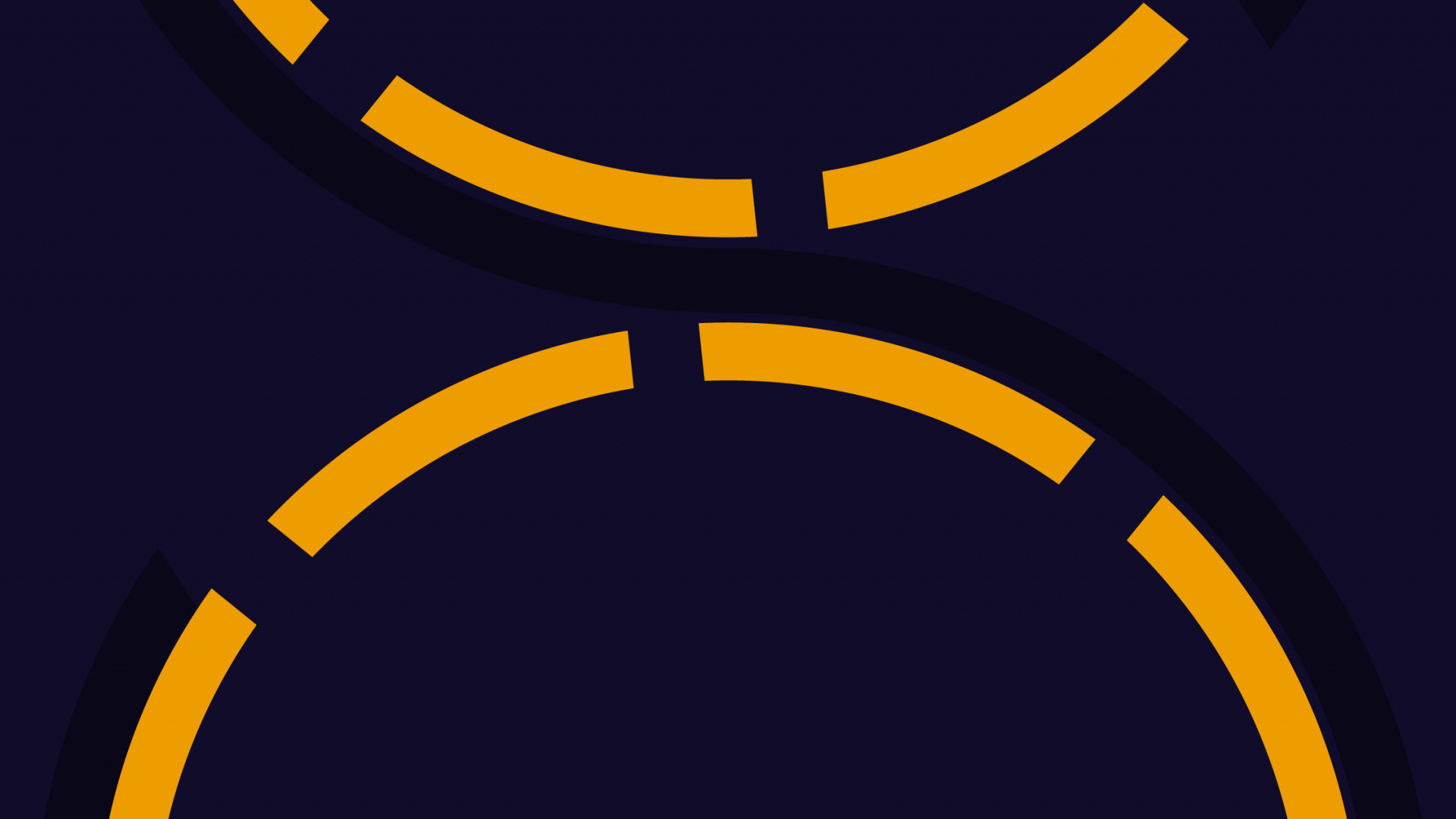 Обои круг, асфальт, электрик, символ, симметрия в разрешении 1920x1080