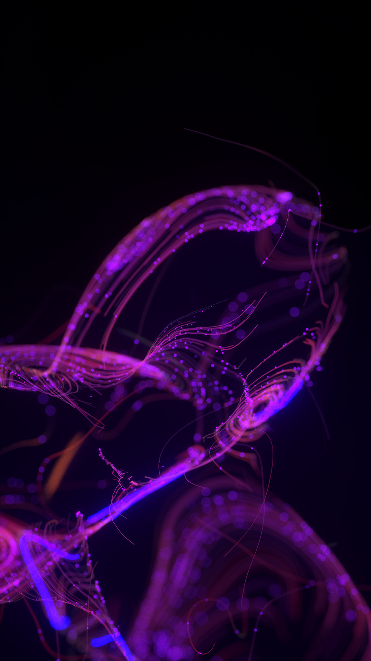 Обои свет, вода, пурпур, Фиолетовый, розовый в разрешении 750x1334