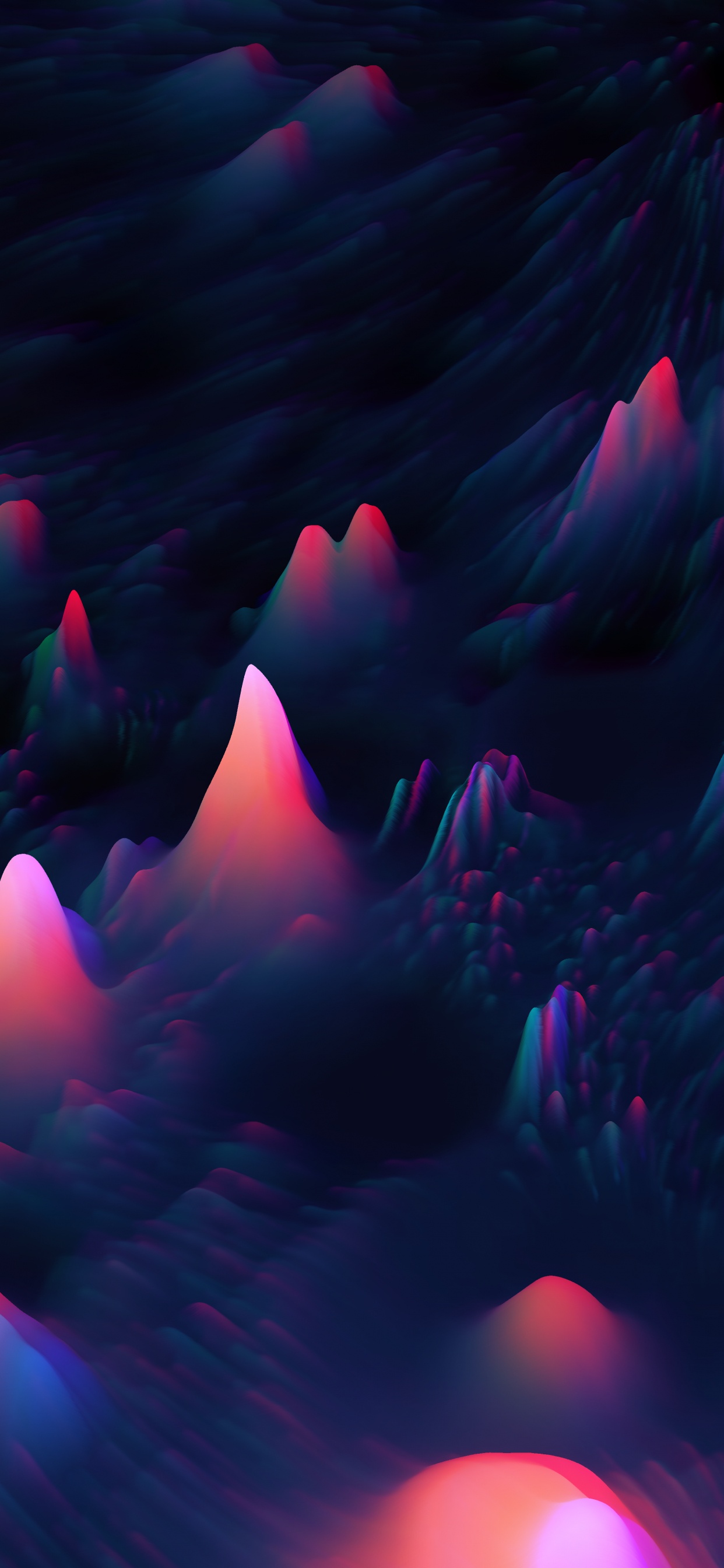 Обои свет, Фиолетовый, вода, жидкий, лазурный в разрешении 1242x2688