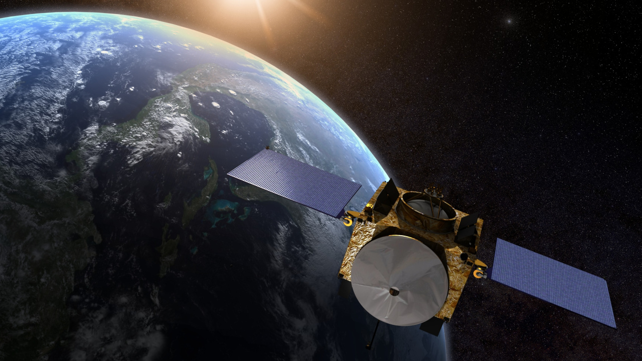 Обои Осирис-Рекс, земля, астероид, посадочный модуль, 101955 Бенну в разрешении 1280x720