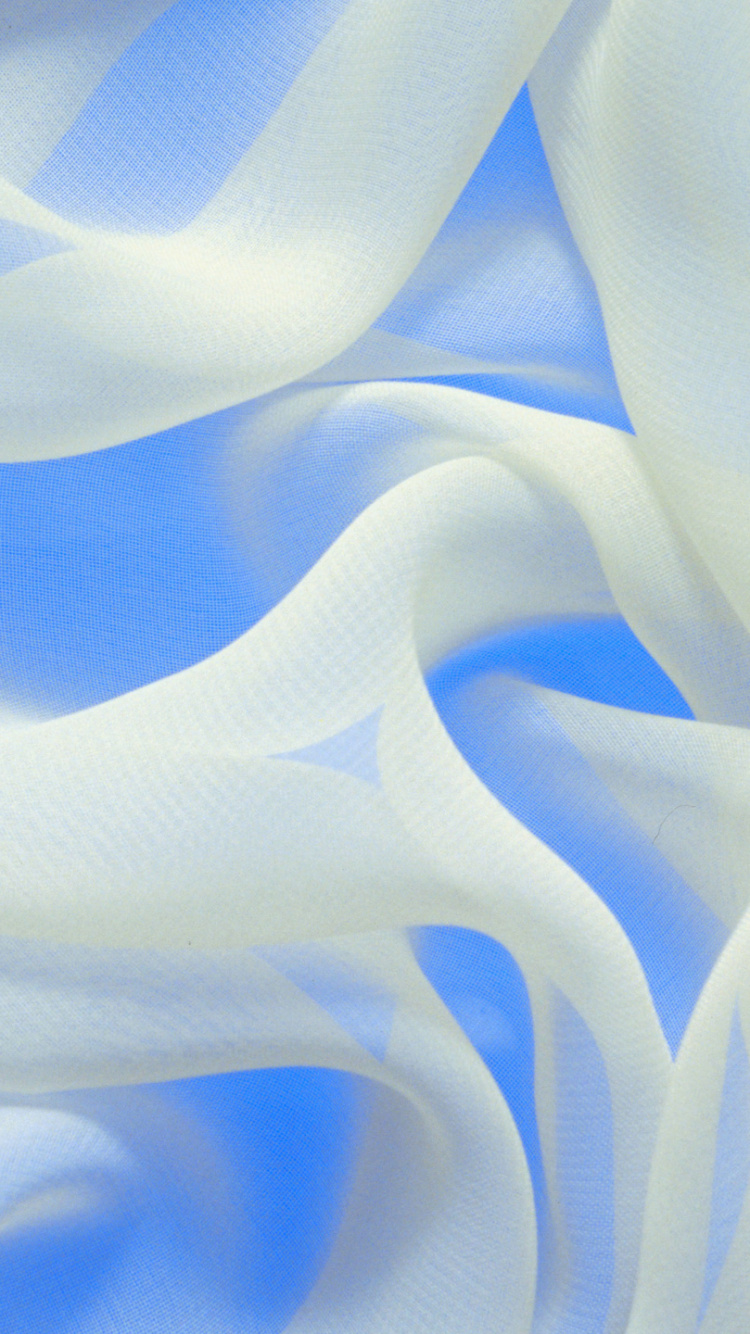 Обои ткань, шелк, атласный, текстура, синий в разрешении 750x1334