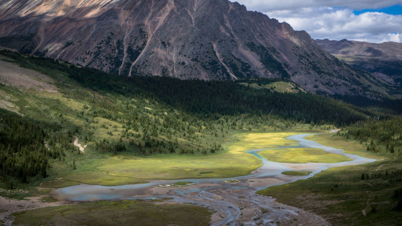 Обои национальный парк, гора, горный рельеф, нагорье, дикая местность в разрешении 1280x720