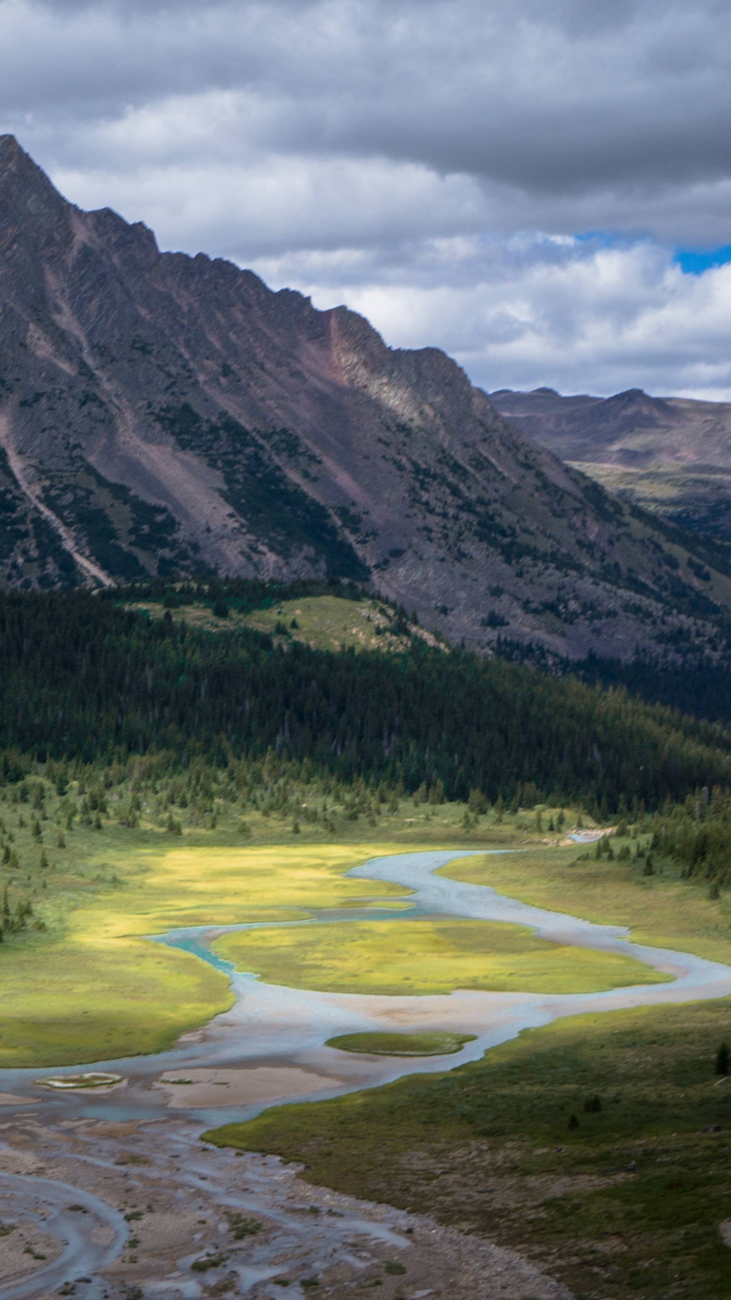Обои национальный парк, гора, горный рельеф, нагорье, дикая местность в разрешении 1440x2560