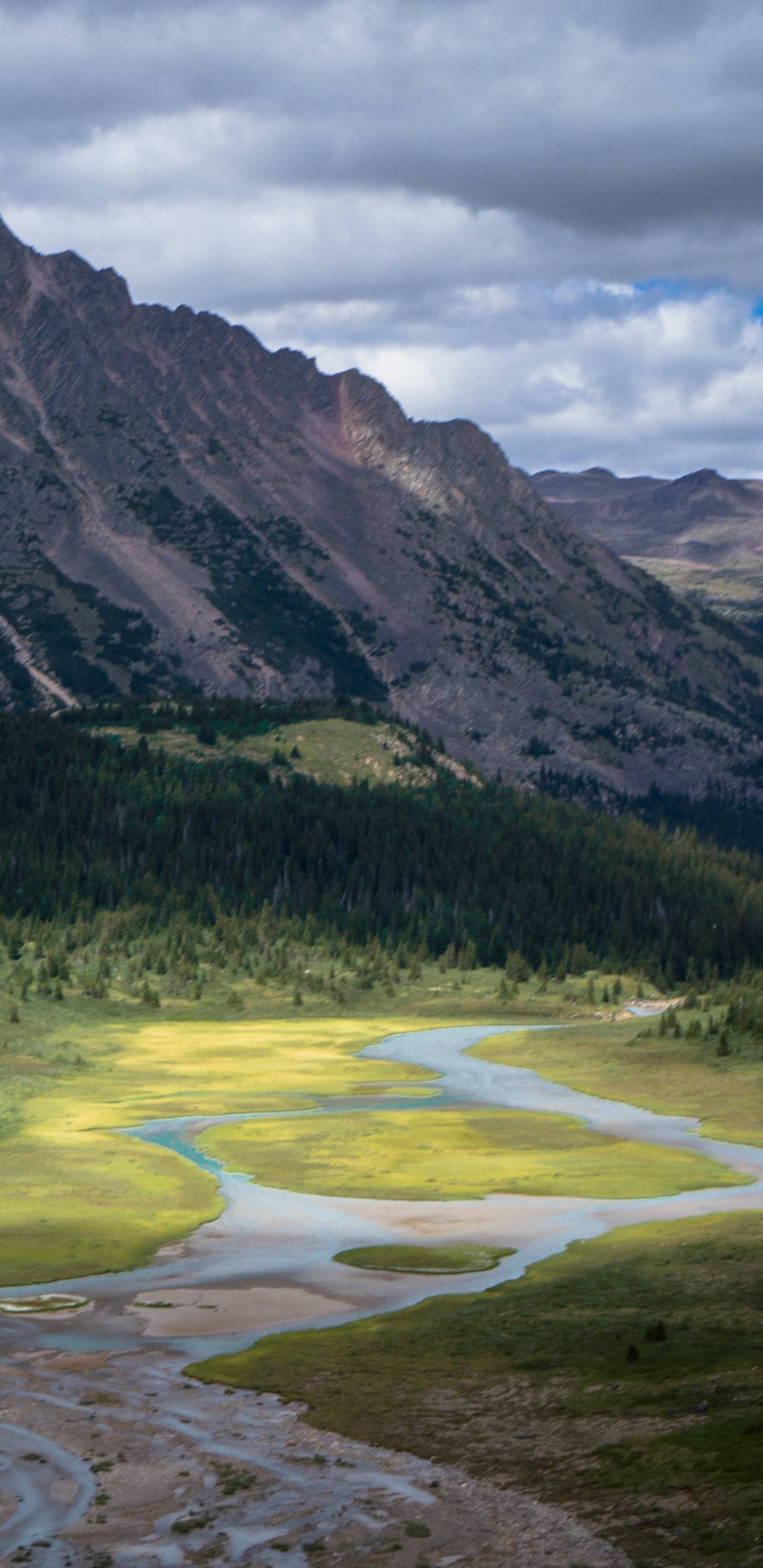 Обои национальный парк, гора, горный рельеф, нагорье, дикая местность в разрешении 1440x2960