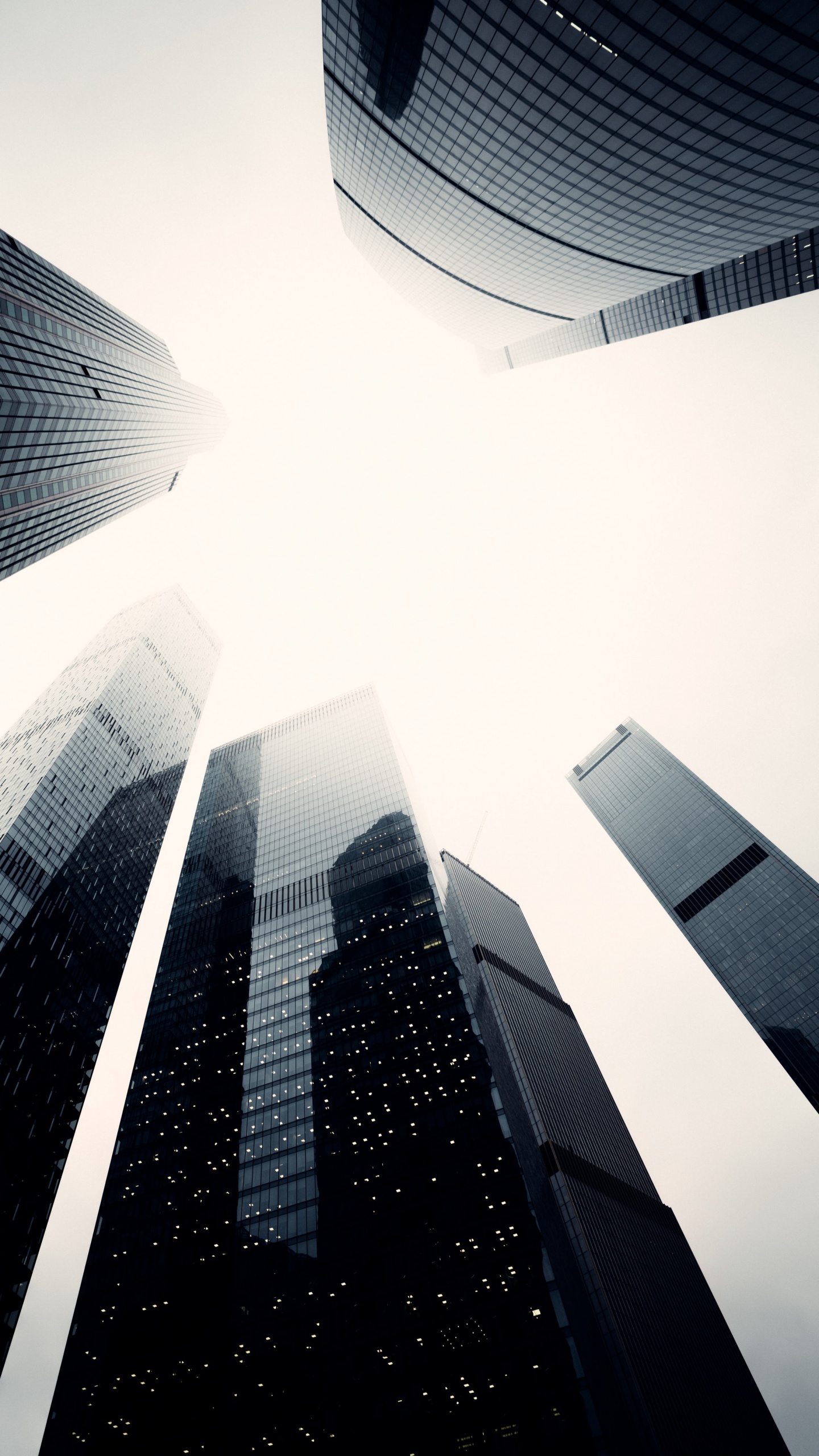 Обои небоскреб, архитектура, здание, высотное здание, дневное время в разрешении 1440x2560