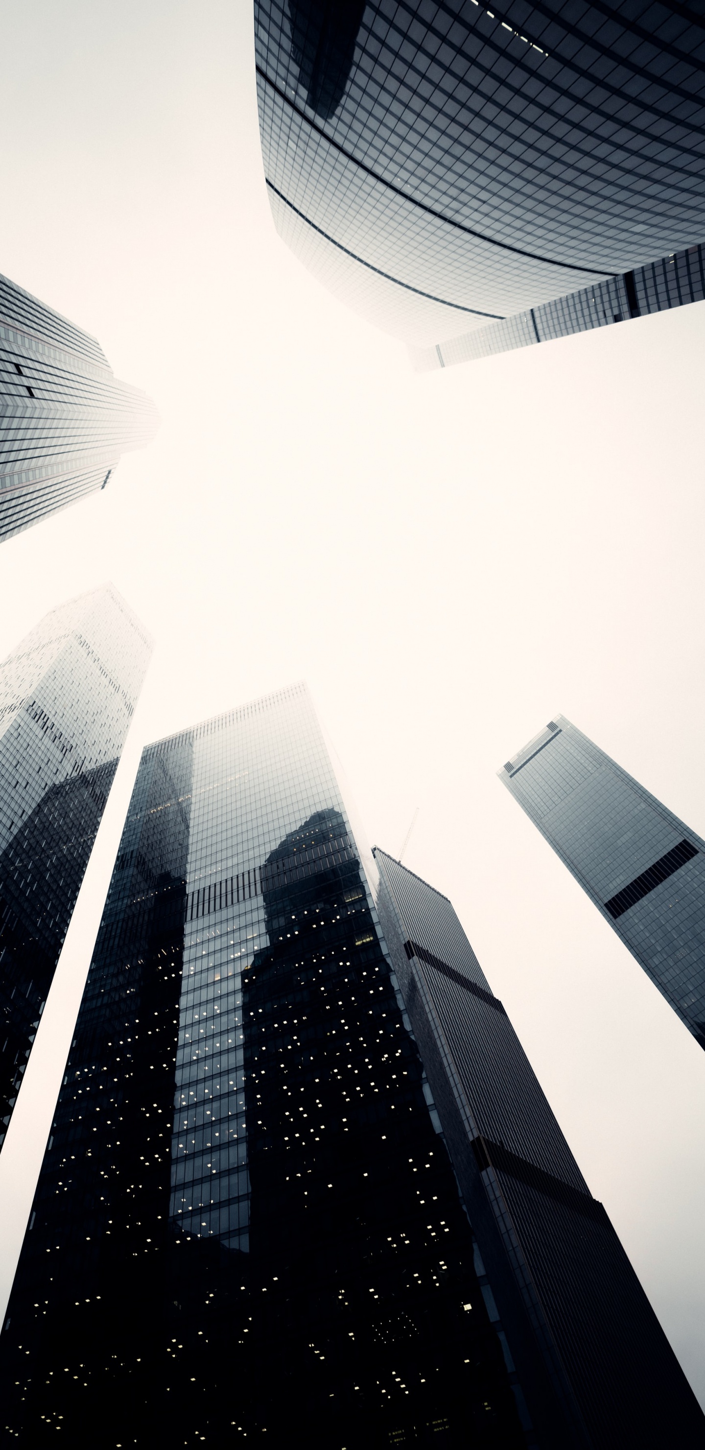 Обои небоскреб, архитектура, здание, высотное здание, дневное время в разрешении 1440x2960