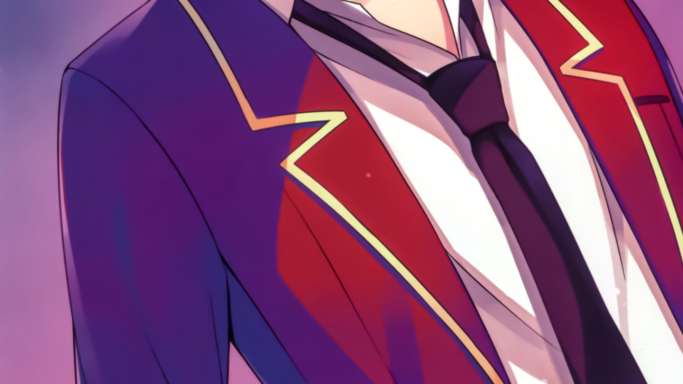 Обои класс элиты, киётака аянокодзи, мультик, школа, мультфильм в разрешении 1366x768