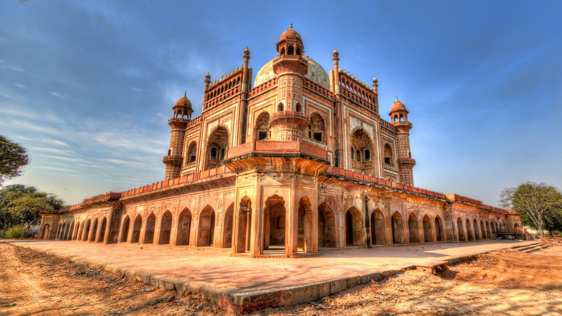 Обои safdarjungs могила, ориентир, историческое место, классическая архитектура, достопримечательность в разрешении 1920x1080