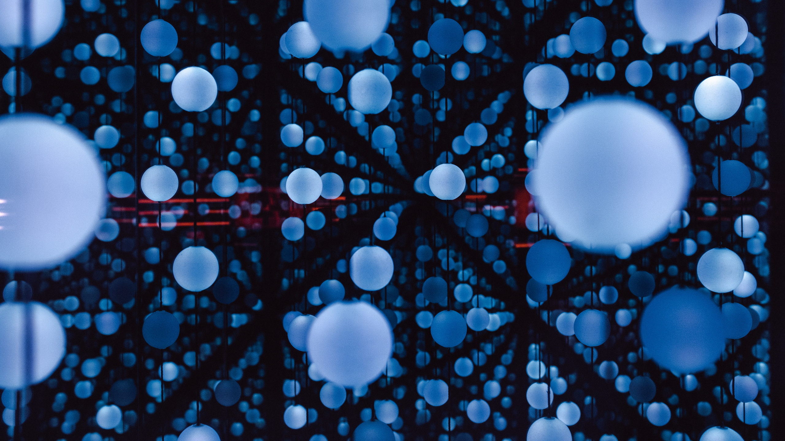 Обои синий, сфера, Дублин, вода, наем в разрешении 2560x1440