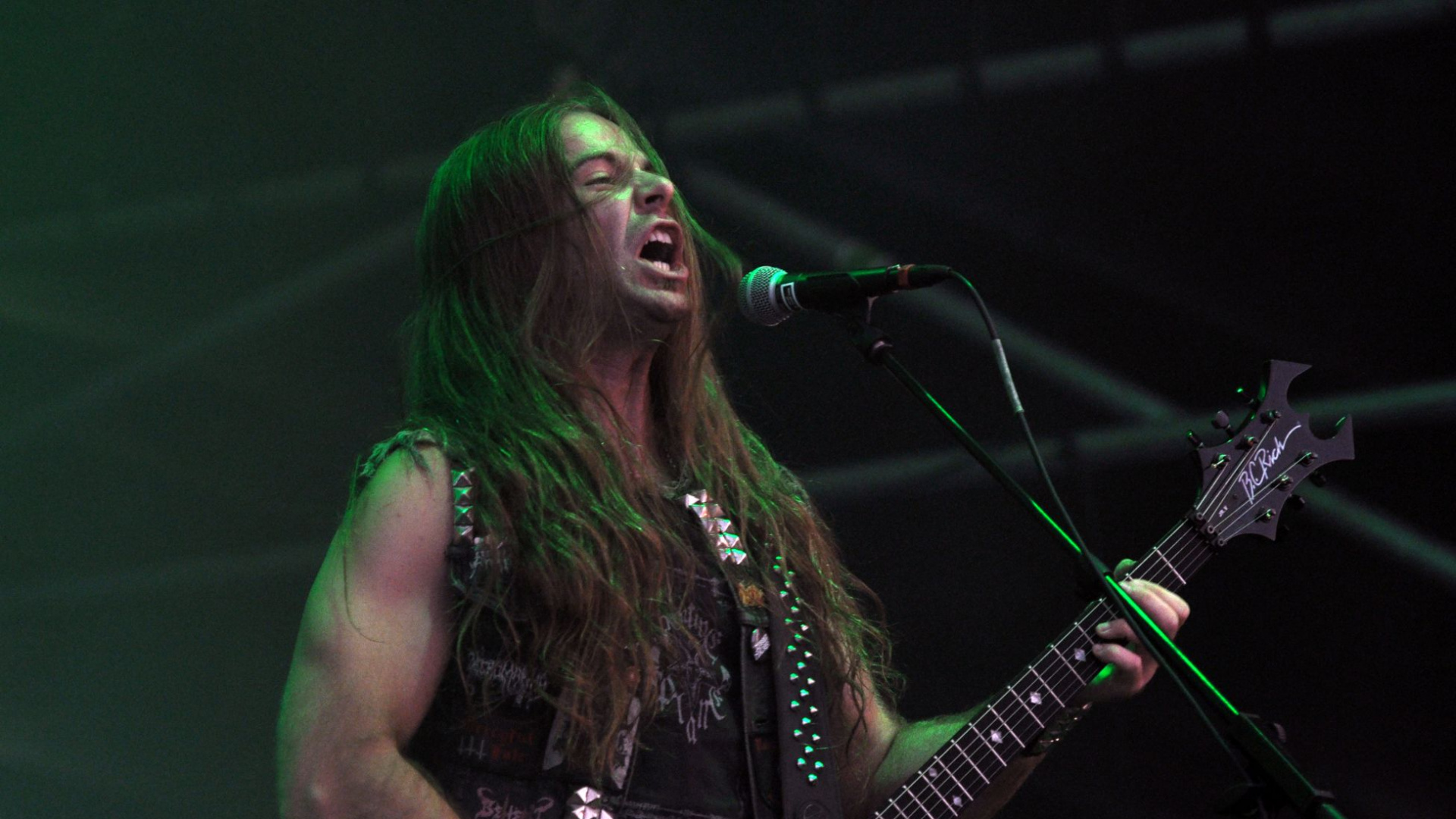 Обои пение, басгитара, рокконцерт, гитара, музыкант в разрешении 1920x1080