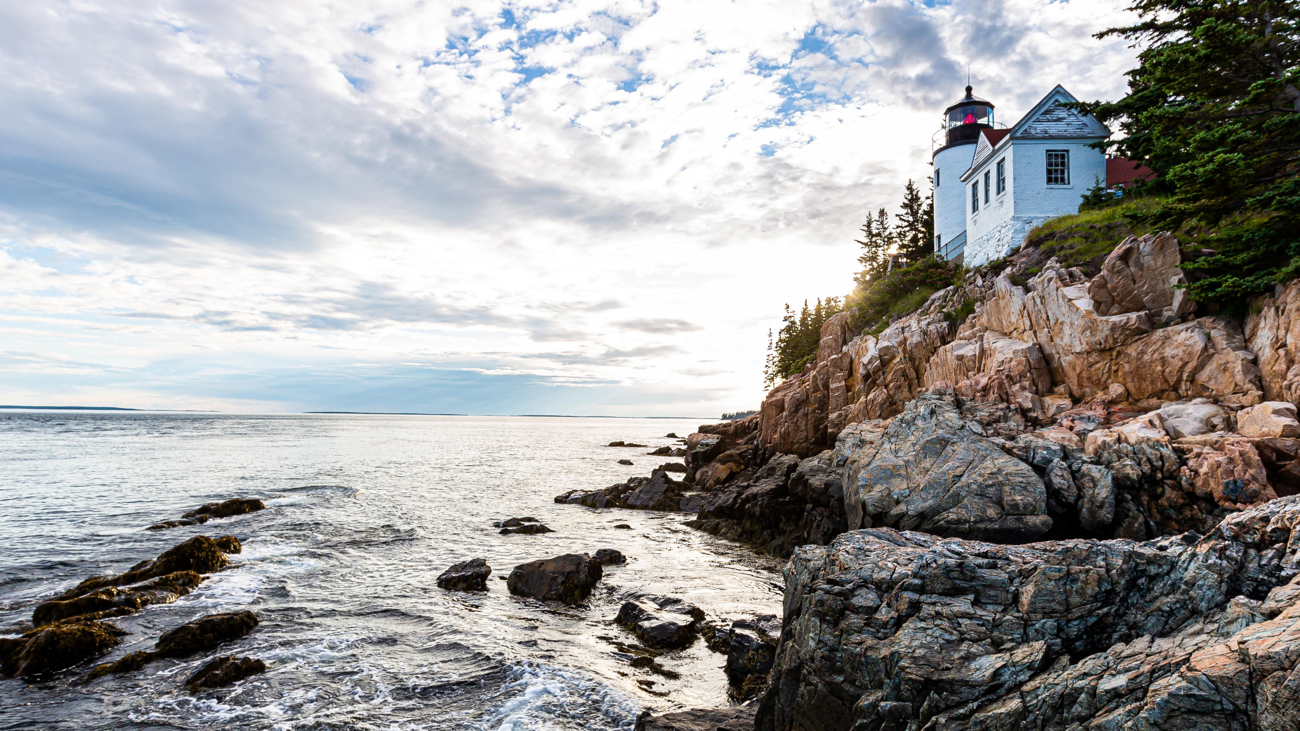 Обои море, облако, вода, окно, лазурный в разрешении 2560x1440