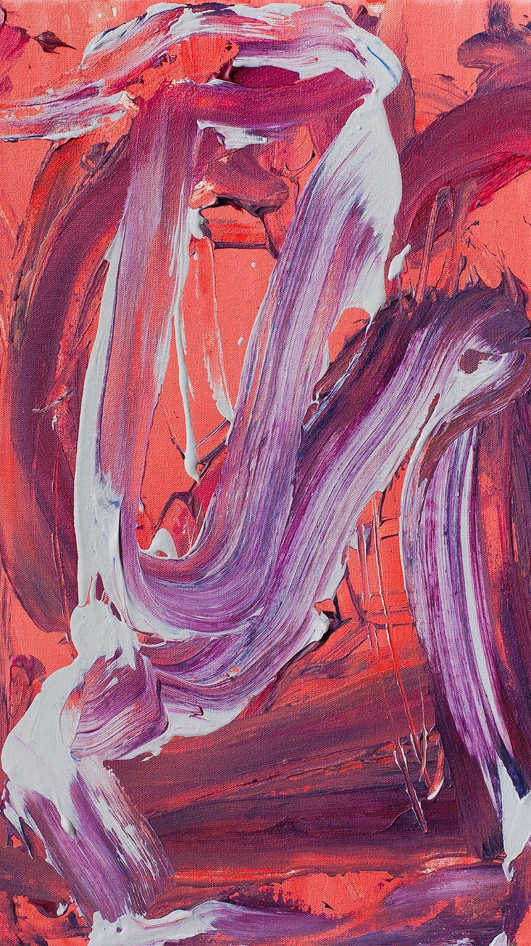 Обои живопись, акварельная живопись, портрет, визуальное искусство, арт в разрешении 750x1334