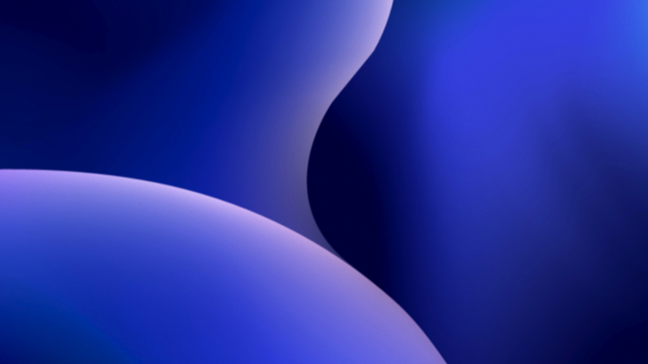 Обои синий кобальт, синий, лазурный, материальное свойство, газ в разрешении 1280x720