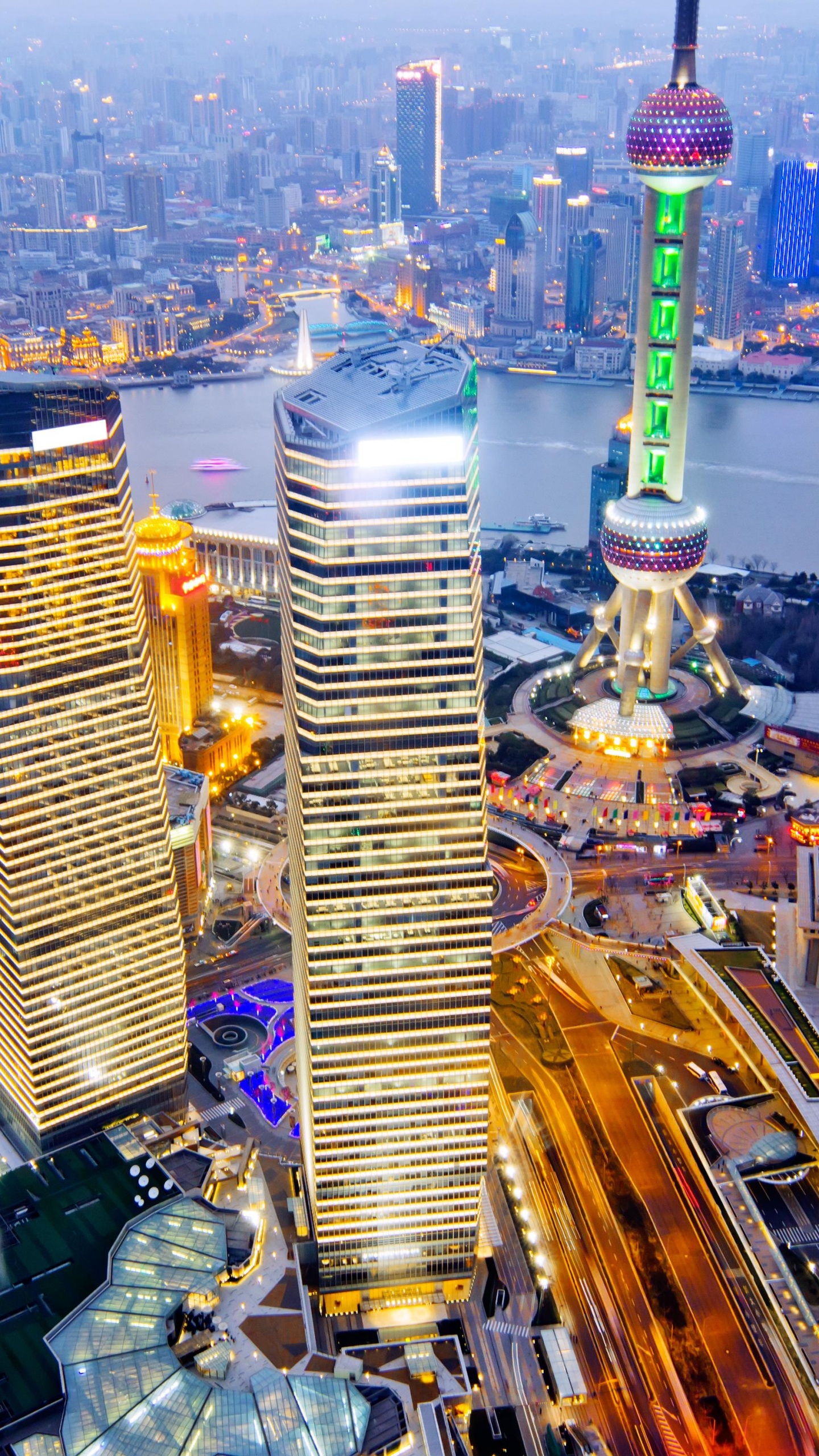 Обои путешествие, городской пейзаж, город, метрополия, городской район в разрешении 1440x2560