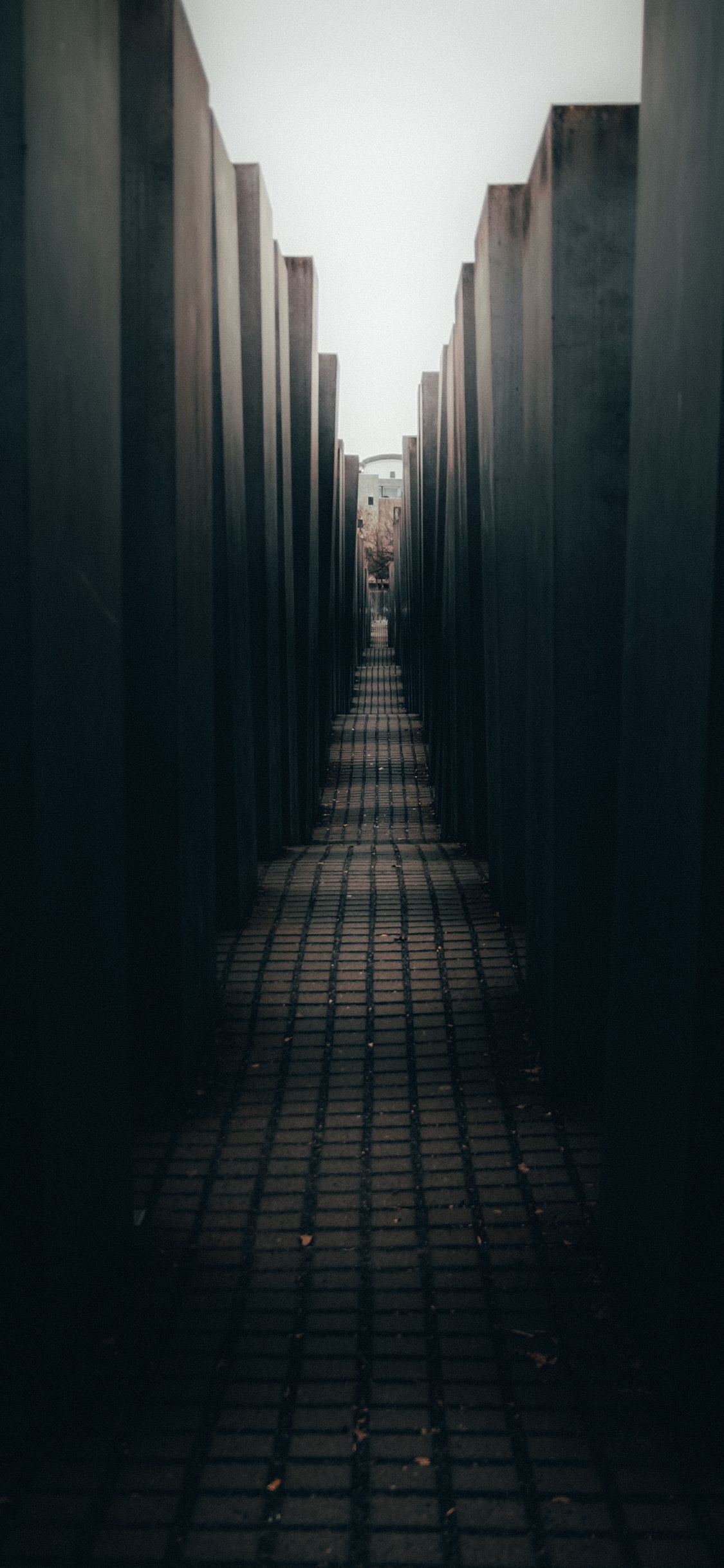 Обои Берлин, ночь, синий, темнота, архитектура в разрешении 1125x2436