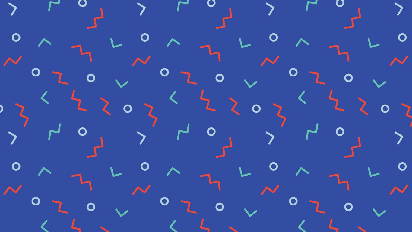 Обои синий, узор, дизайн, оберточная бумага, точка в разрешении 1366x768