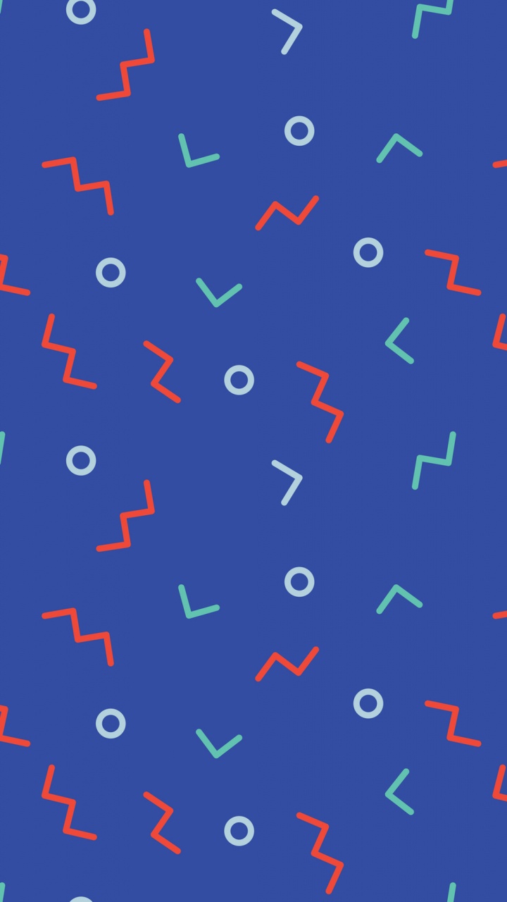 Обои синий, узор, дизайн, оберточная бумага, точка в разрешении 720x1280