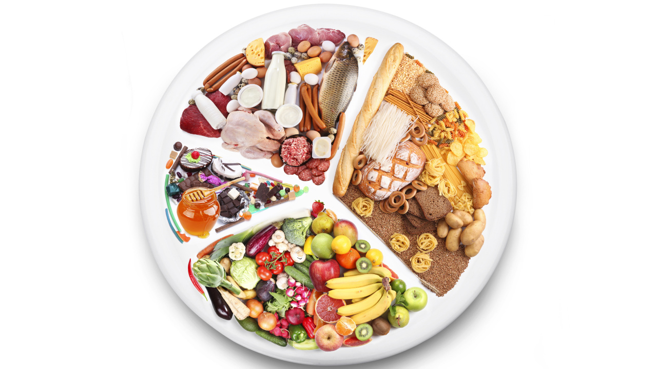 Обои овощ, пища, вегетарианская пища, нездоровая пища, привычная пища в разрешении 1280x720