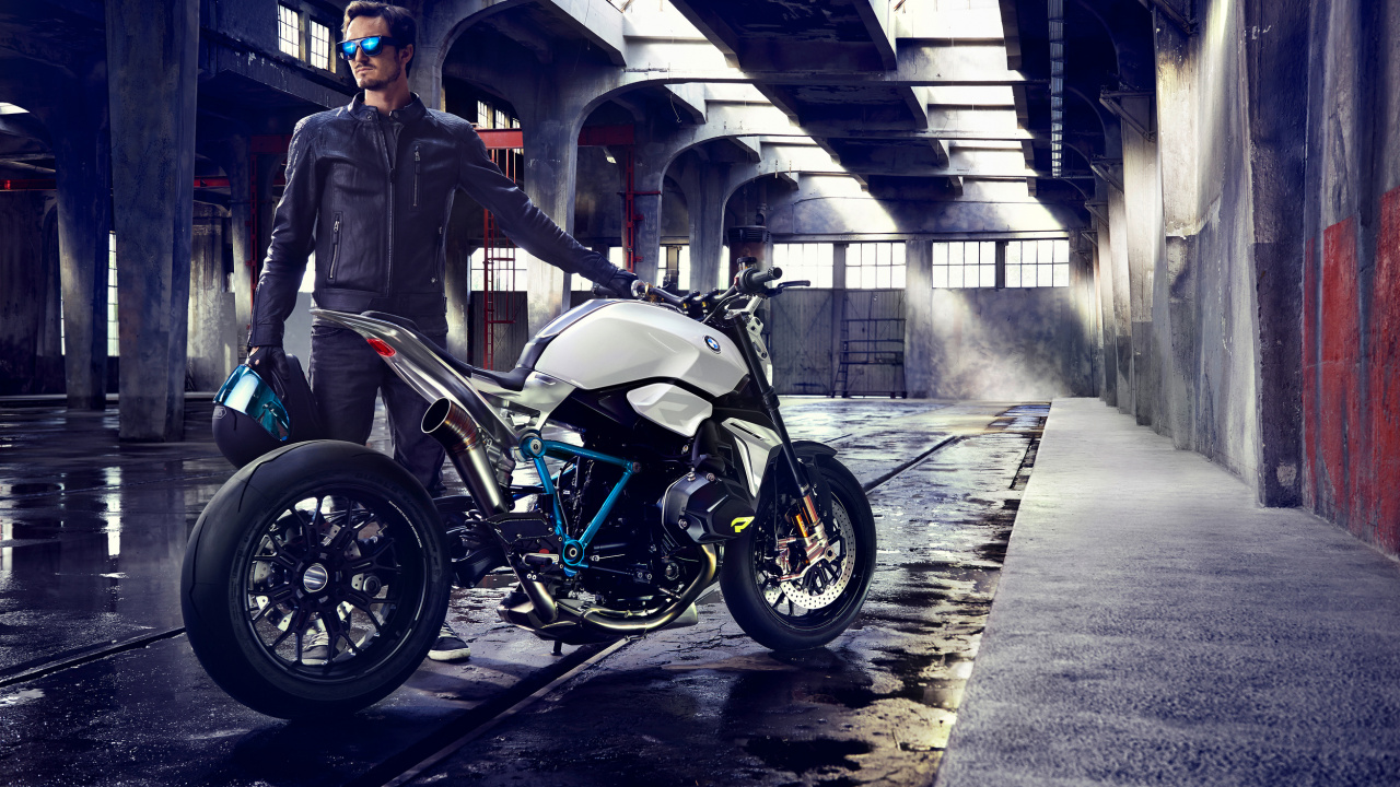 Обои Байерише Моторен Верке АГ, BMW R1200R, мотоцикл, авто, Плоский двигатель в разрешении 1280x720