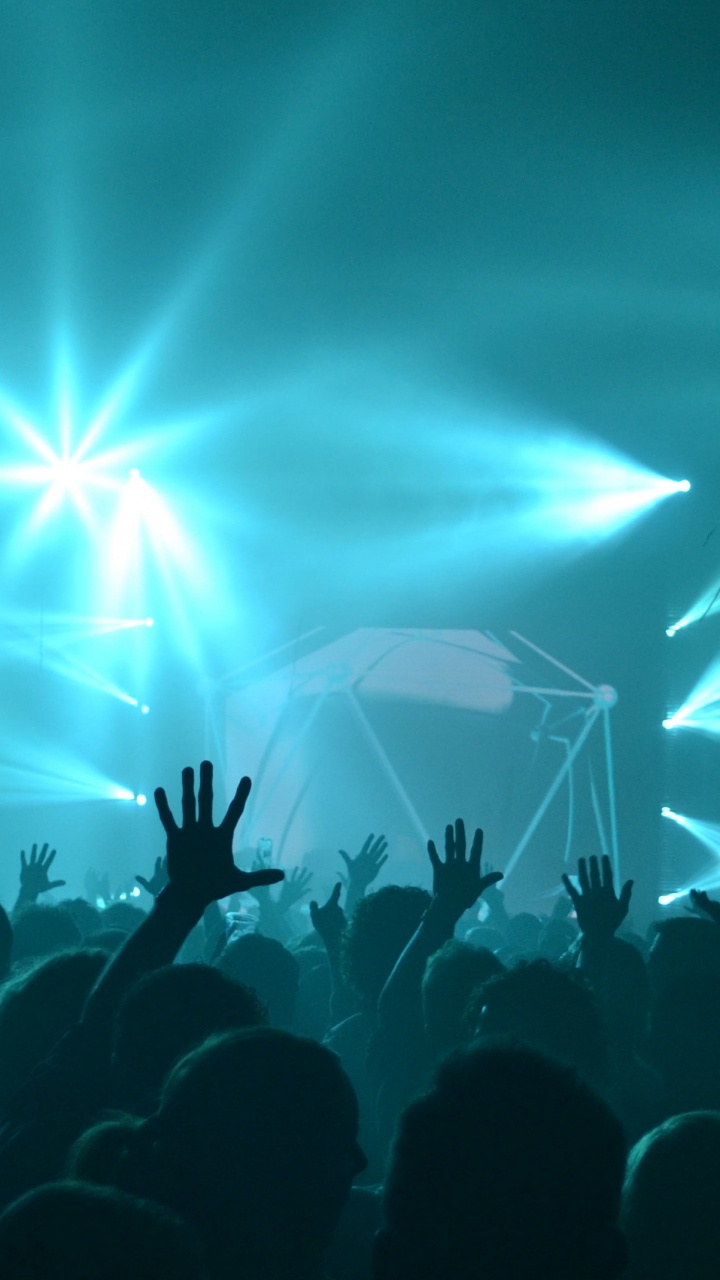 Обои транс-музыка, электронная танцевальная музыка, Представление, толпа, развлечение в разрешении 720x1280