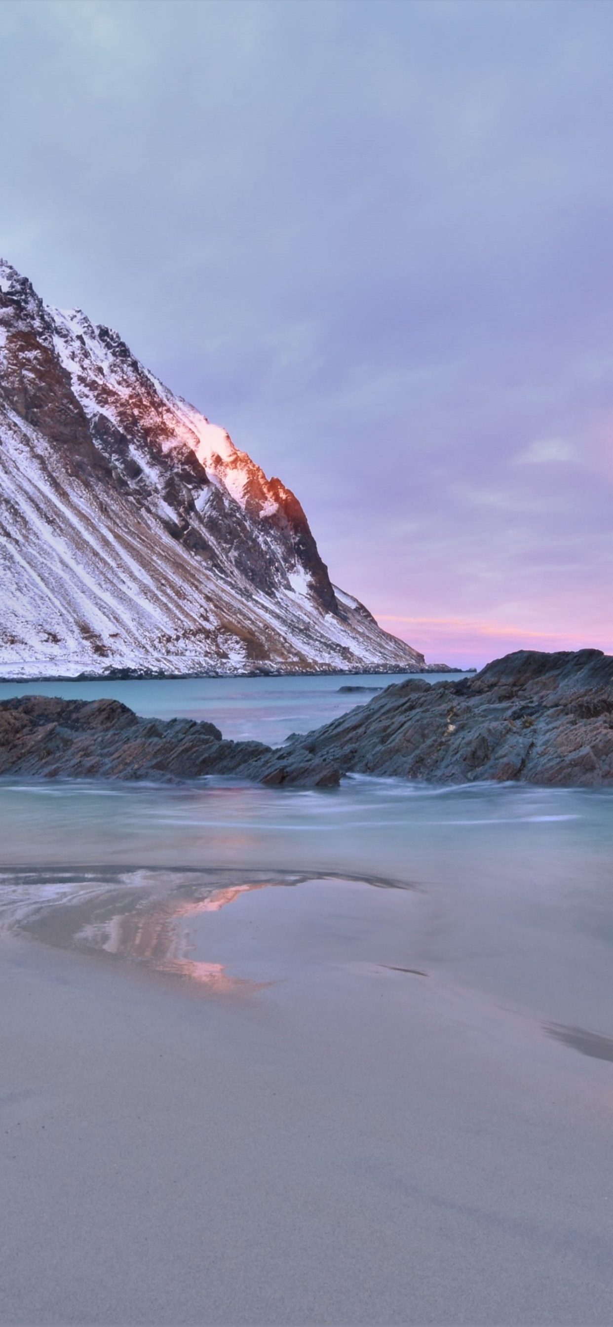 Обои ipod touch, вода, облако, гидроресурсы, гора в разрешении 1242x2688