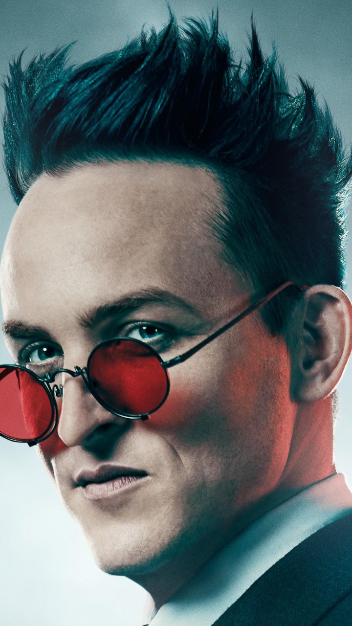 Обои Освальда Кобблпота, Робин Тейлор, Готэма, Бэтмен, Готэм - Сезон 5 в разрешении 720x1280