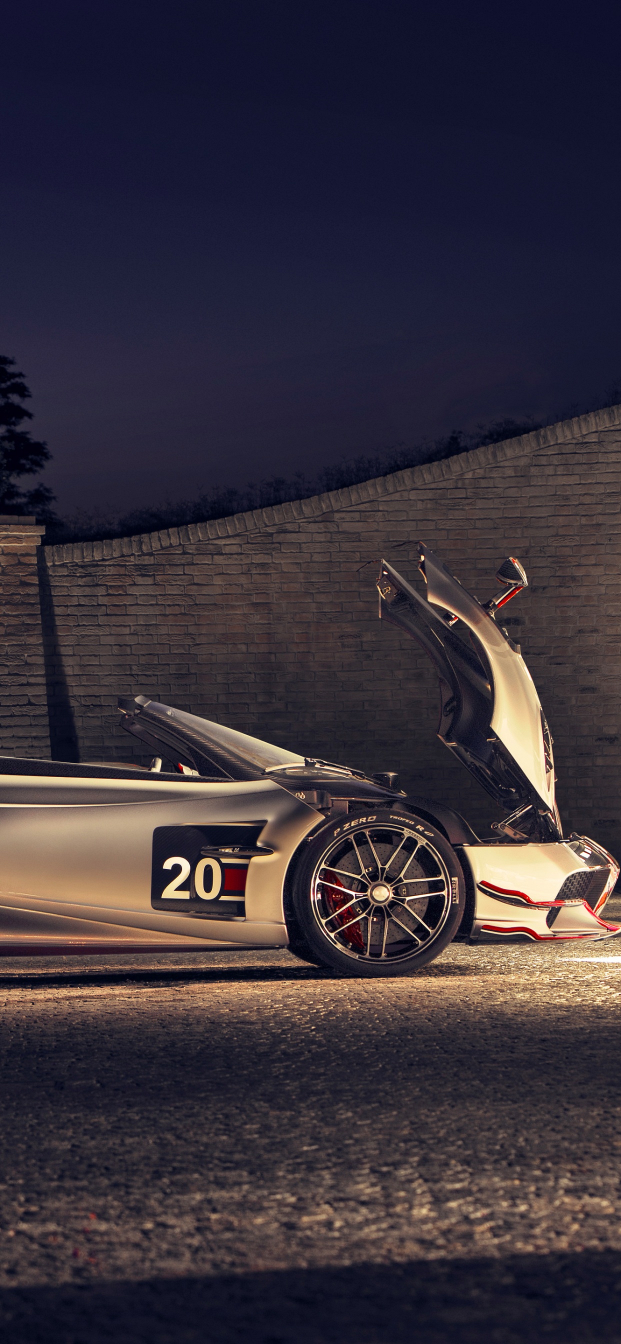 Обои пагани хуайра, легковые автомобили, спорткар, Pagani, Кадиллак XTS в разрешении 1242x2688