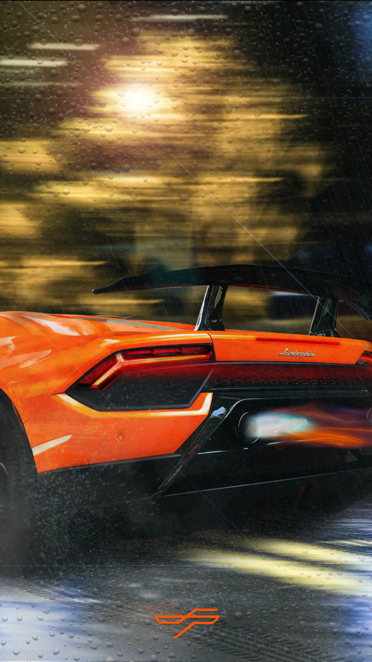 Обои Ламборджини, суперкар, кузов купе, бонусных машин, авто в разрешении 750x1334